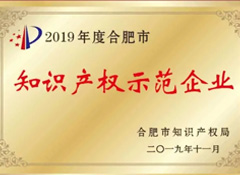 喜报！安徽凯发官网首页荣获合肥市“知识产权示范企业”、高新区“瞪羚企业”荣誉称号！